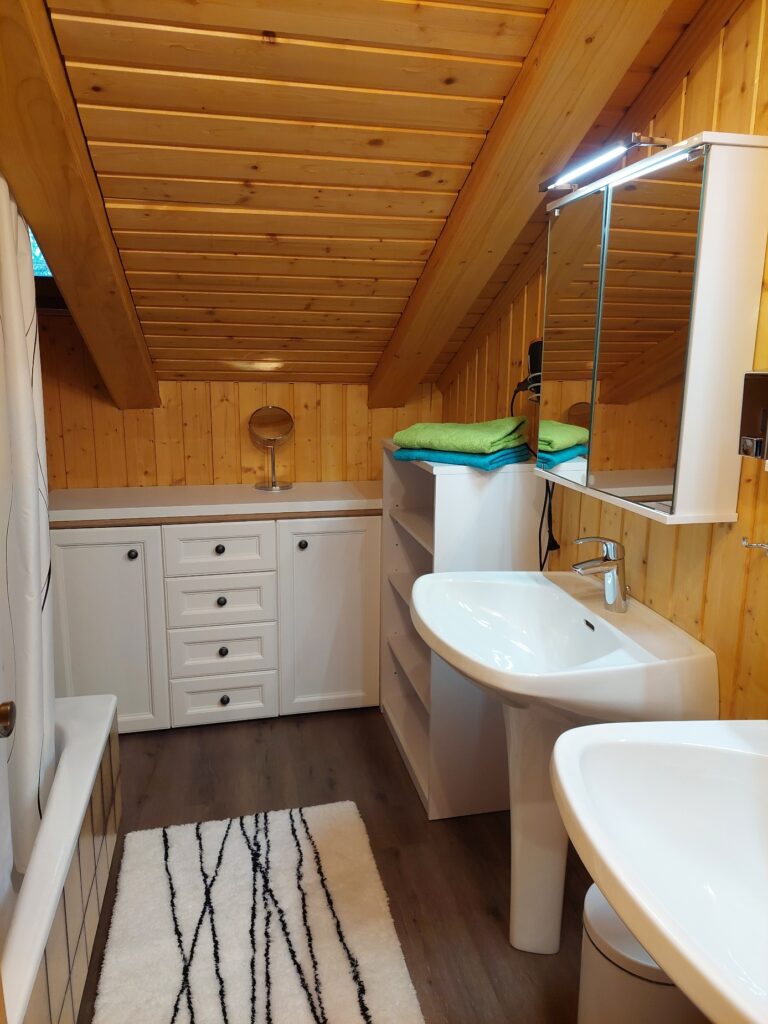 Badezimmer Almhaus Kärnten