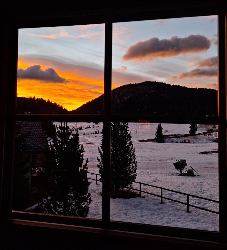 Ausblick Zimmer Almhaus Kärnten